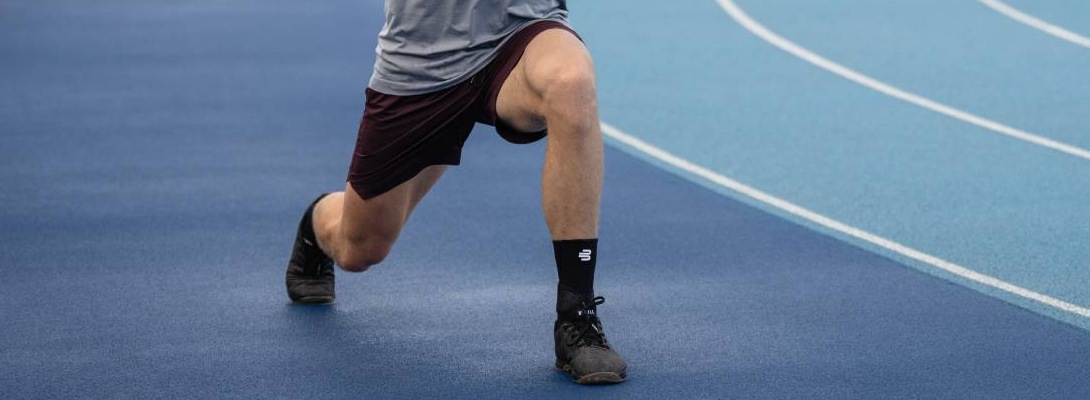 Fitness with Ankle Support Ankle support at fitness