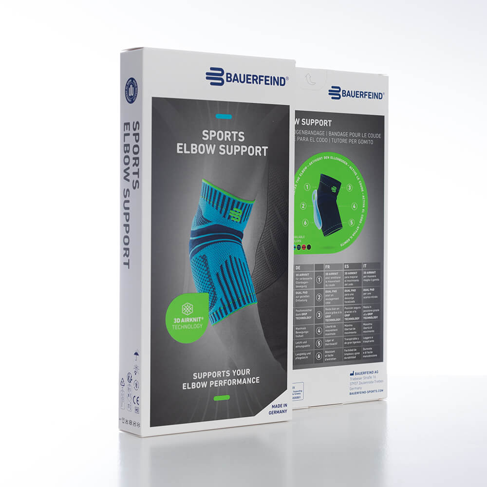 Packaging of the Sports Elbow Support