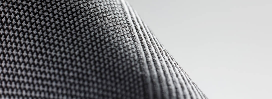 ARM Sleeve detailed recording Detailed view ropes of the compression Sleev for the arm