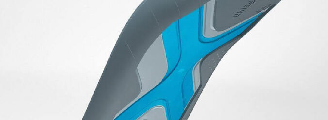 Sports performances detailed recording Detailed consideration of the Weightflex core of the running insert