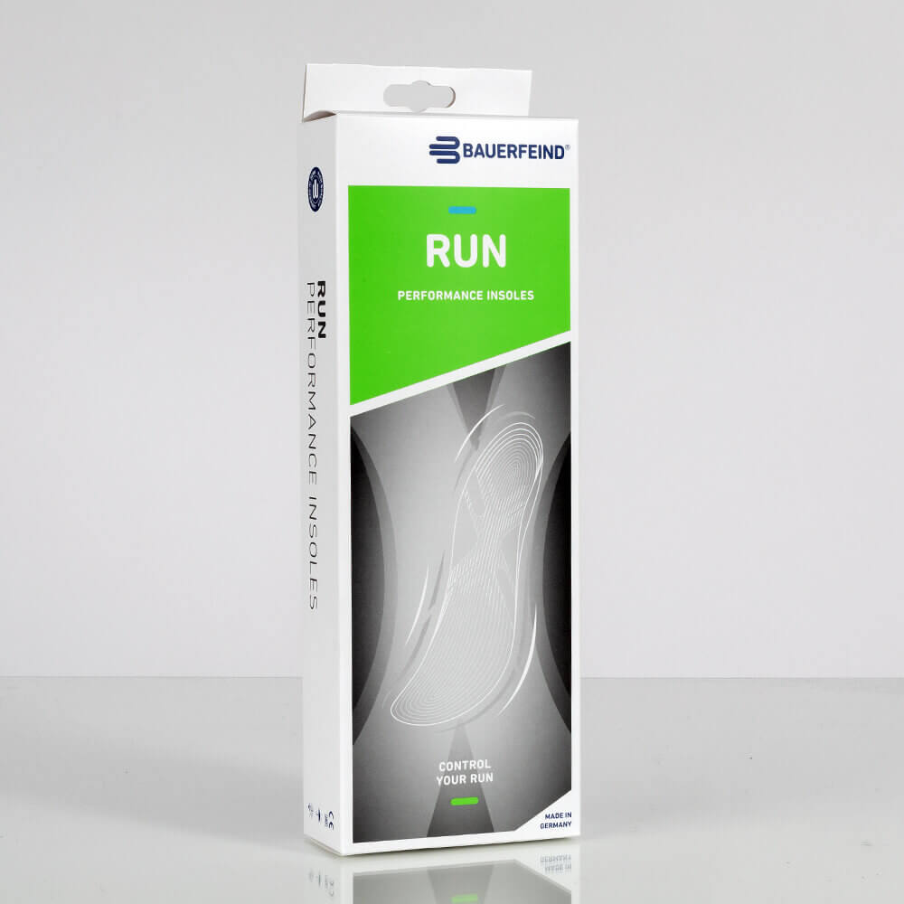 Packaging pattern of the insoles for running shoes